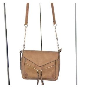 Brown over the shoulder purse
